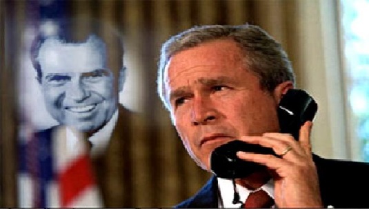 Bush y Nixon: la cara más amarga de la Casa Blanca.